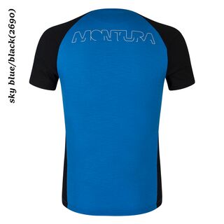 Montura Merino Join T-Shirt 4L sky blue/black(2690)