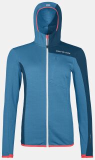 Ortovox Fleece Light Grid Hooded Jacket W